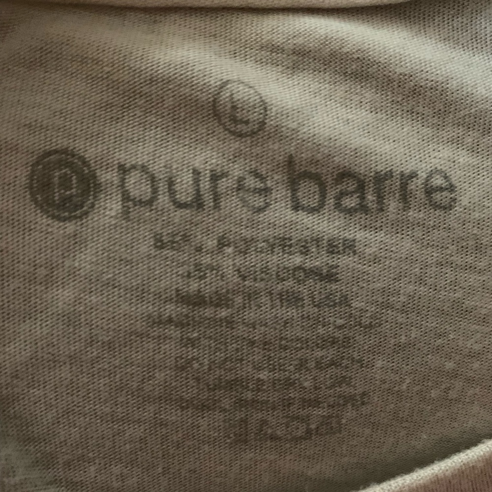 Pure Barre shirt - Picture 2 of 2